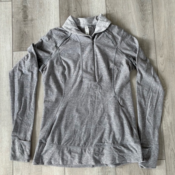 lululemon athletica Tops - lululemon athletica Gray Long Sleeve Top